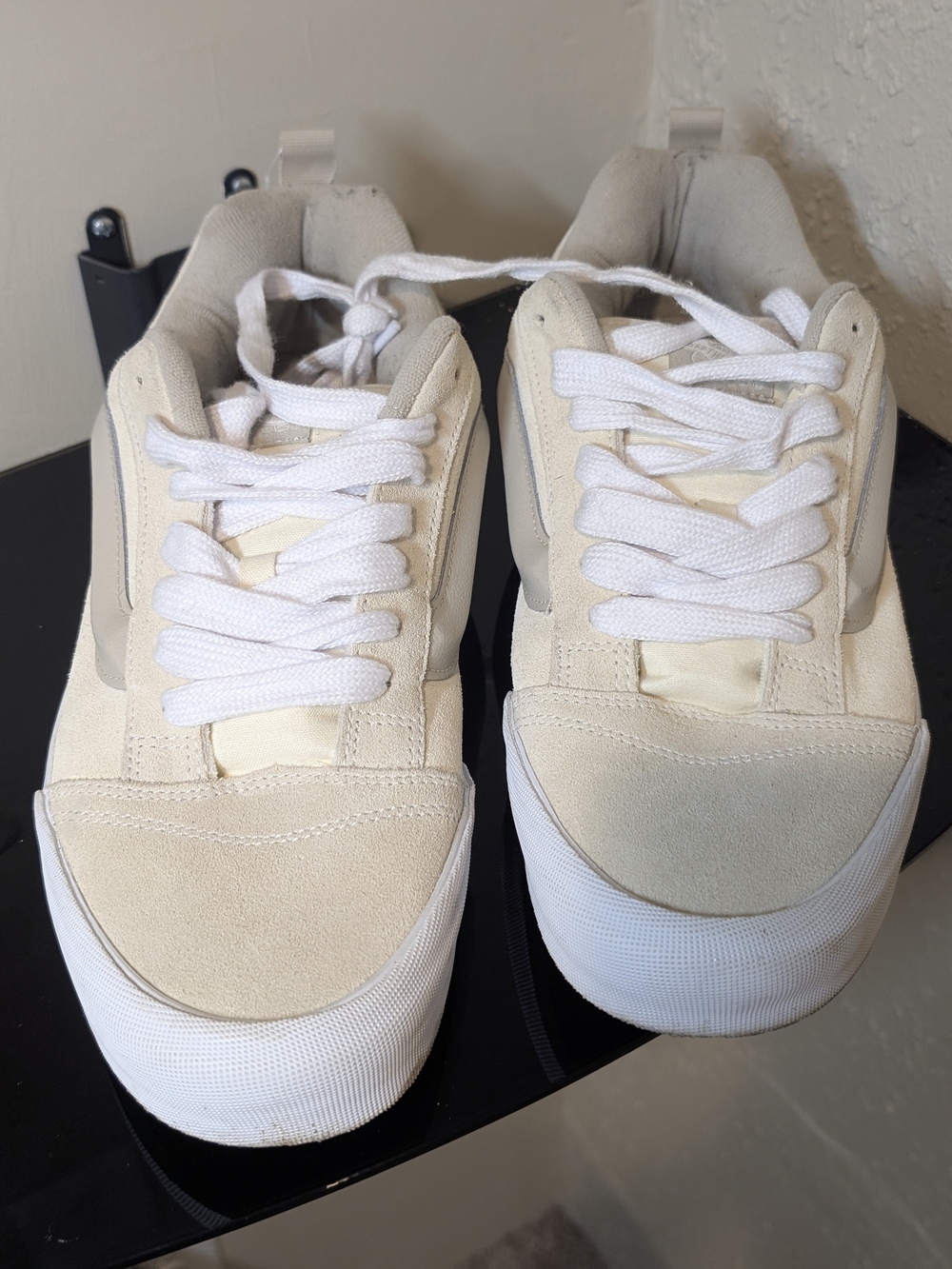 Men's Vans Knu Skool Tan Suede Shoes